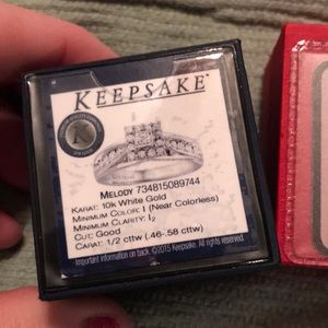 10 karat white gold diamond wedding ring